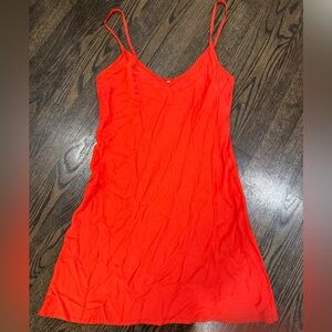 Cleobella • Whisper Lite Red Slip Dress  (XS)
